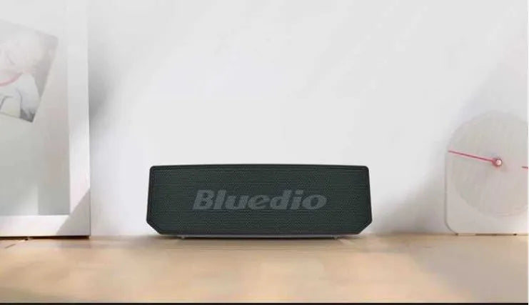 BS-6 Cloud Smart Speaker with 52mm driver, black colour, compact 227x68x74mm design