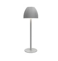Ins pattern dimming small night lamp in thin round bottom black or white with 1800mAh battery and USB cable
