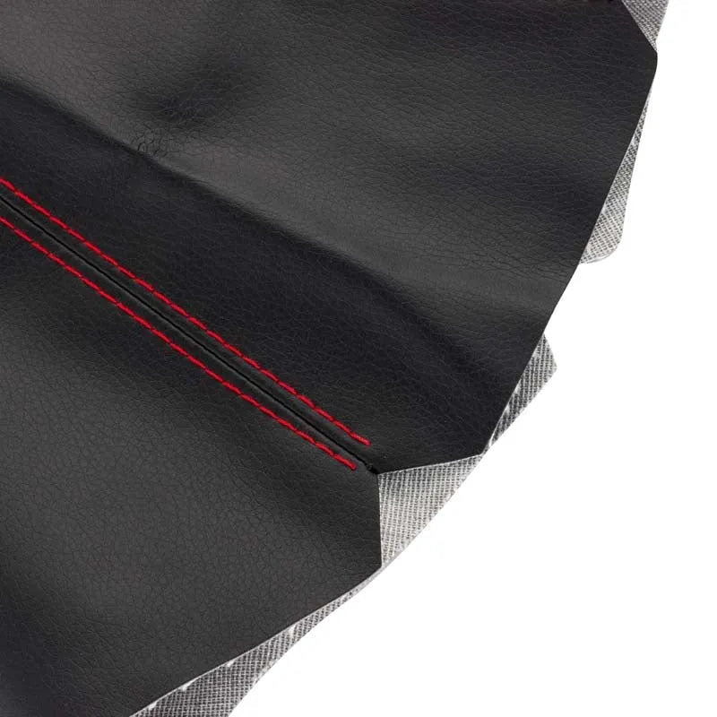 General Motors PU leather gear cover in black, blue, and red colour options.