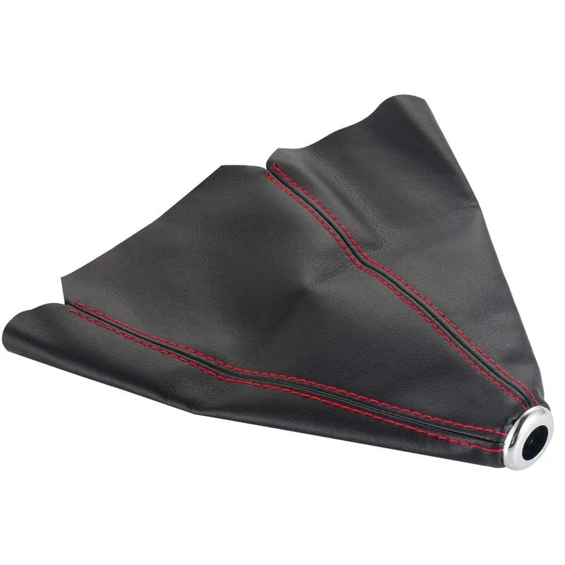 General Motors PU leather gear cover in black, blue, and red colour options.