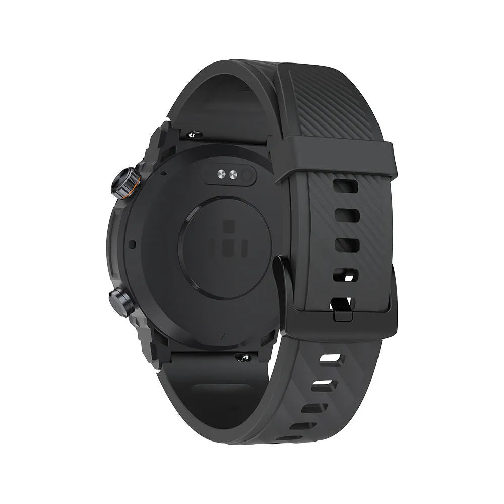 MG02 smart watch with Bluetooth calling and health monitoring features on wrist