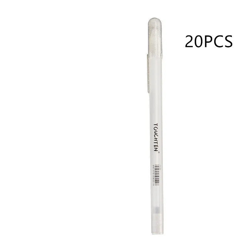 Touchnew highlight pen with 0.8mm tip for hand-painted stroke work in three metallic colours