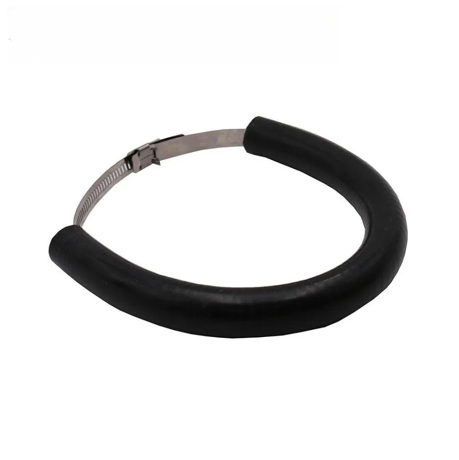 Universal motorcycle exhaust pipe anti-drop wring gasket in black, blue, and orange colour options