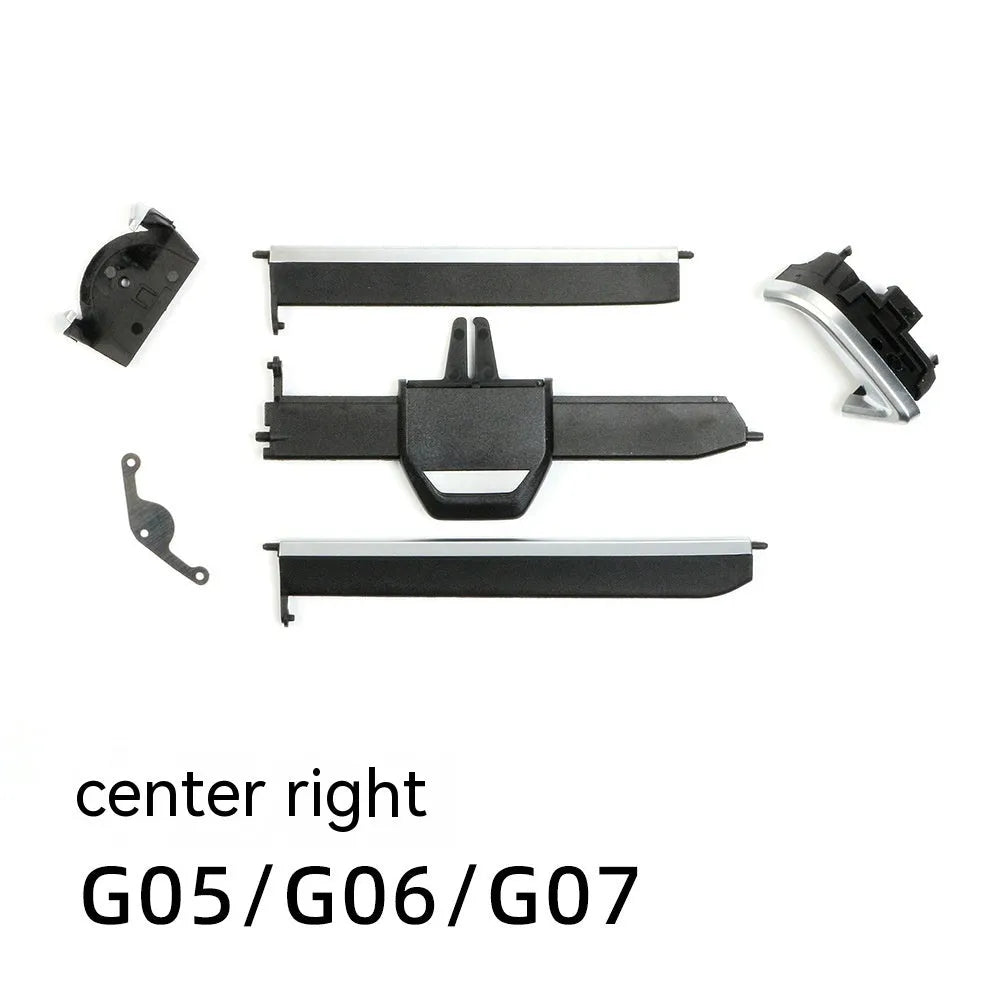 BMW G05 G06 G07 front centre dashboard air outlet replacement part in plastic construction