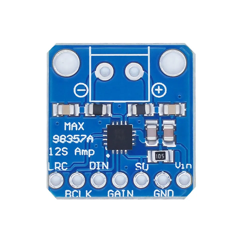MAX98357A I2S audio amplifier module for Raspberry Pi and Arduino Zero with 5V power and 3W output