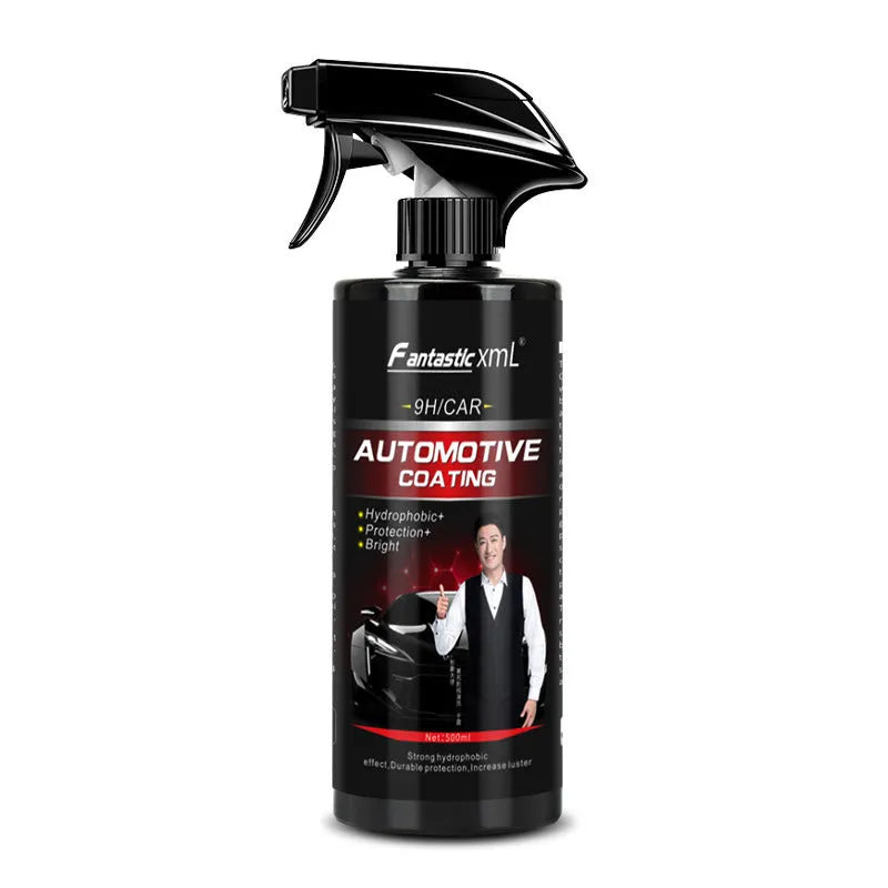 500ml automotive coating agent paint spray bottle with application towel for car paint protection