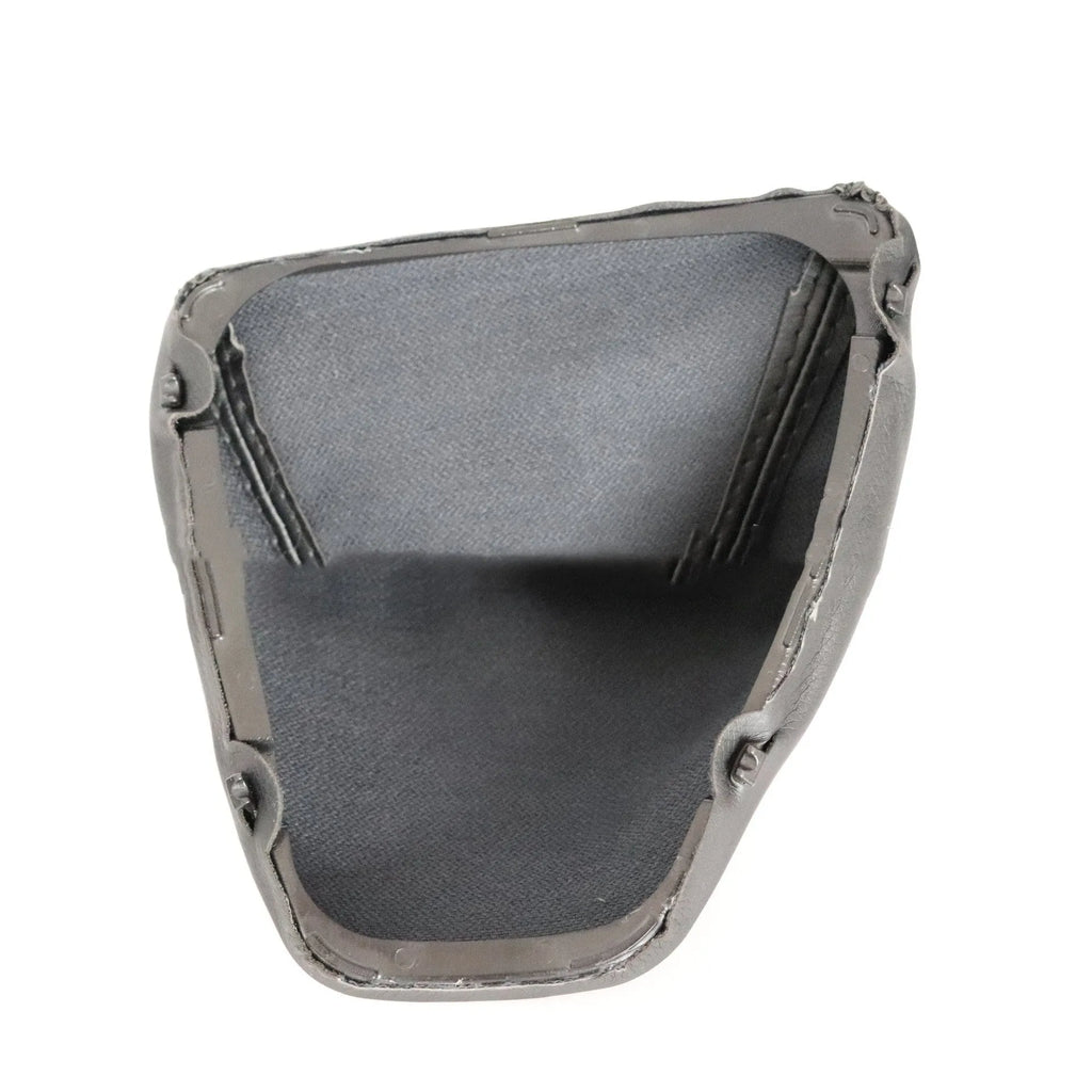 Black PU leather gear dust cover for BMW 3 Series E90 E91 E92 E93 models.