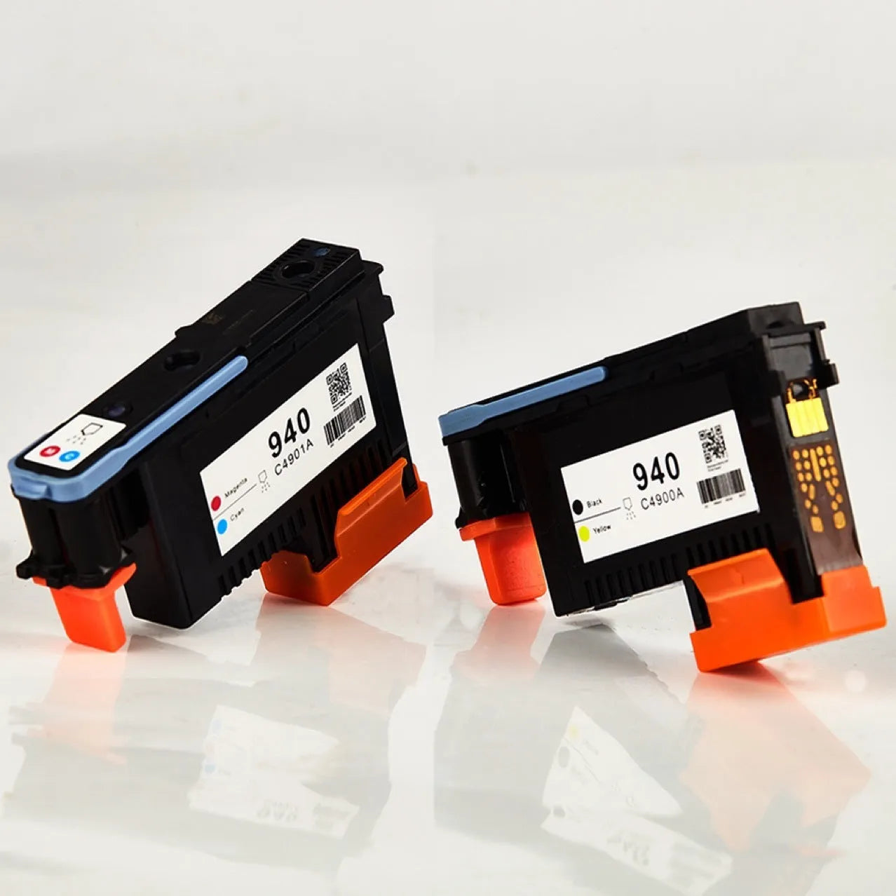 HP940 C4900A compatible replacement printing nozzle cartridge for black and yellow ink.