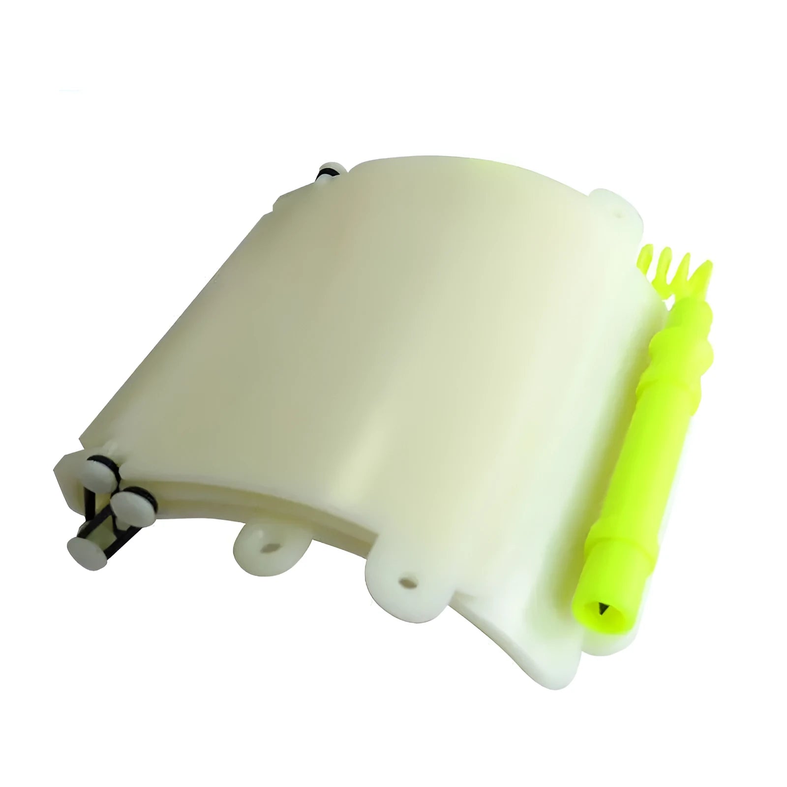 White luminous underwater handwriting wristboard for diving with pencil and O-ring