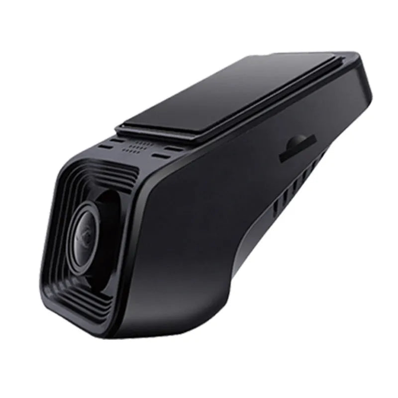 1080p HD night vision car dash camera with mobile app control and parking surveillance mode