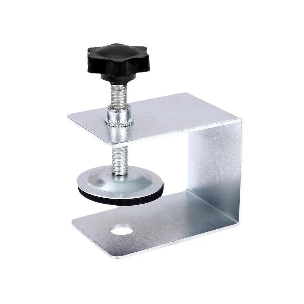 Drawer panel fixing clip in stainless steel or galvanized construction with multiple format options