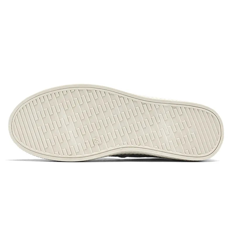 Men's casual canvas cloth shoes with round toe and PVC sole in beige, black and gray colour options