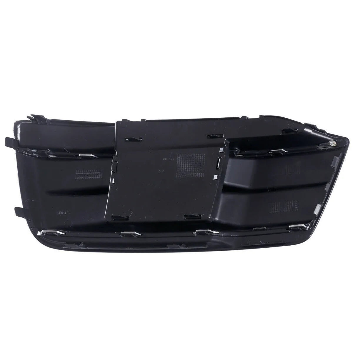 Black front bumper lower grille fog light frame pair for Audi Q5 2018-2022 models