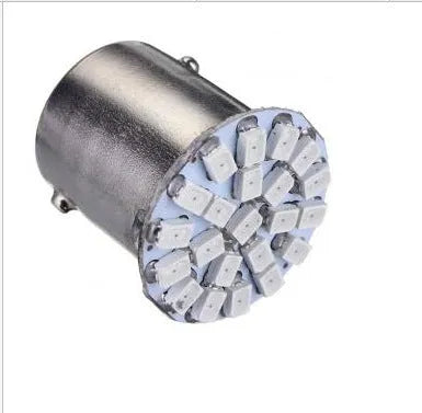 22-LED car brake and turn signal light bulb for 1156 and 1157 vehicle fittings