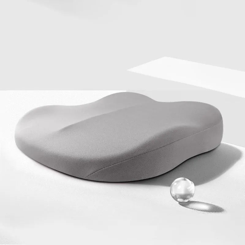 Car seat heightening cushion ice silk material 41x41x10cm size black grey pink colour options