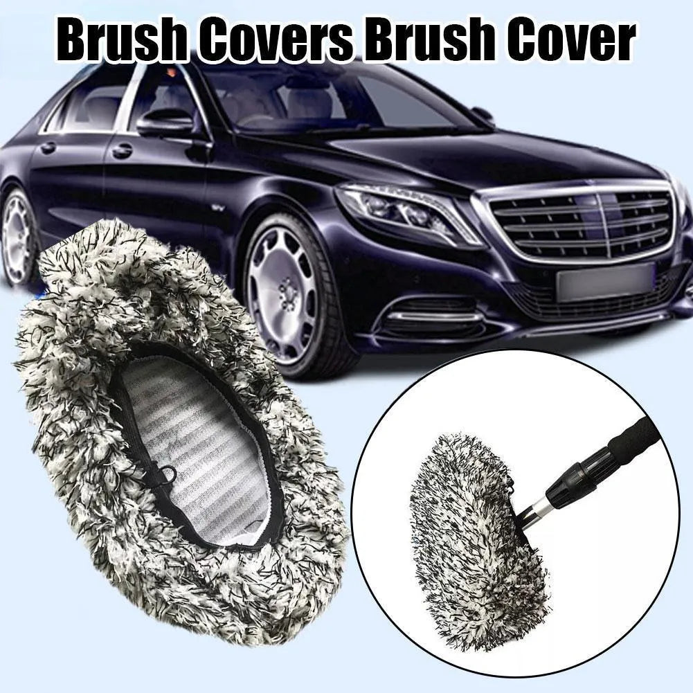 Replacement cloth cover for car long handle brush with China format specifications in four colour options