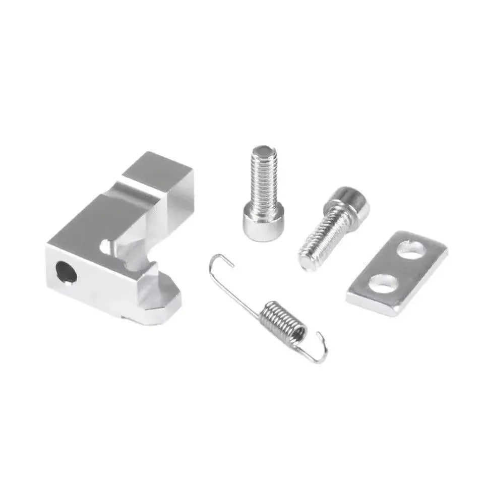 AF2901 aluminium wheel base adaptor cushion block in black or silver for game machine use