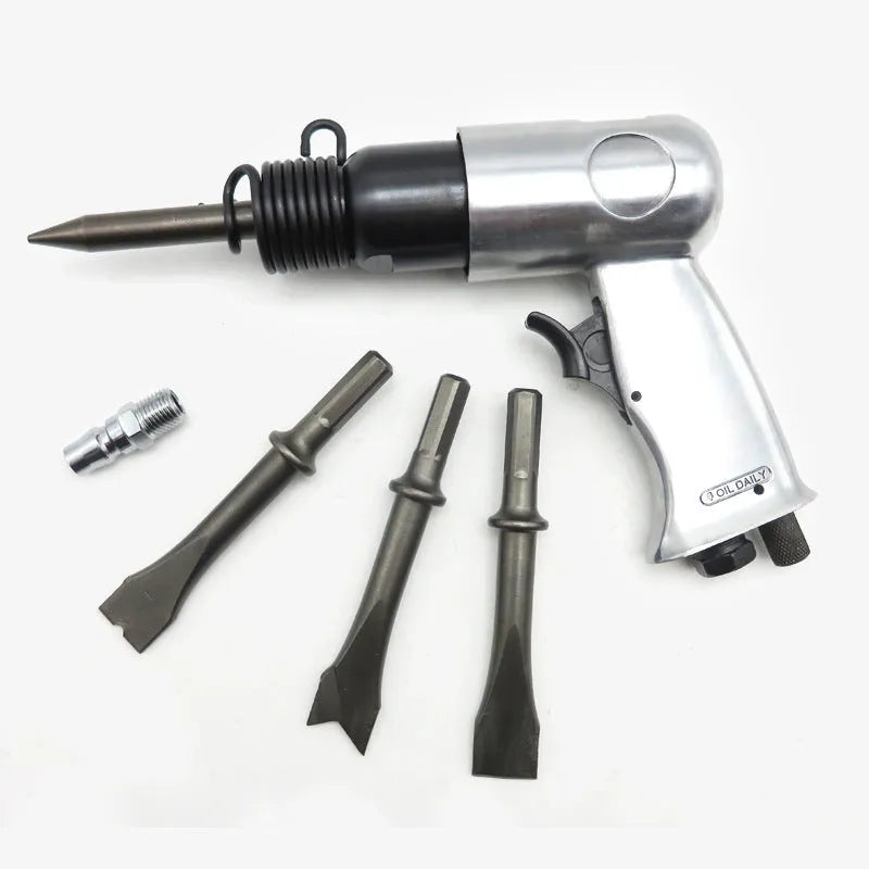 150 size air hammer tool with hexagonal and round handle options for workshop use