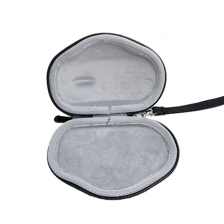 Black and grey Logitech M720 mouse protective case with shockproof nylon exterior and EVA interior