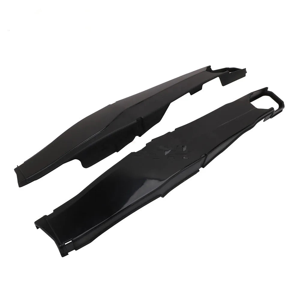 Rear flat fork protection plastic guard for KTM Husqvarna in orange, blue, or black, article 19150038