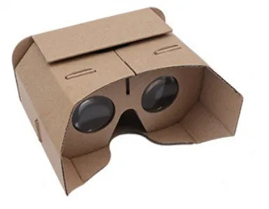 Virtual glasses with 3D carton design for mobile phones, 153mm by 83mm size, compatible with 4-6 inch screens