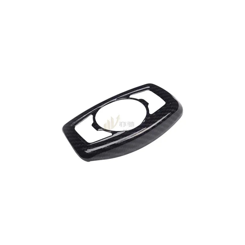 Carbon fibre pattern adhesive patch for Ford F150 Raptor headlight control panel
