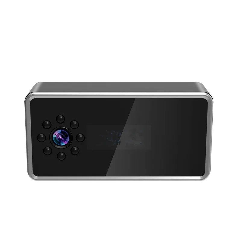 Wireless HD surveillance camera measuring 11.8cm with night vision and alarm detection functions