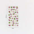 Pack of six DIY fruit bronzing stickers showing grape, orange, passion fruit, peach, pineapple and strawberry designs.