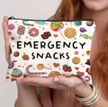 A lightweight polyester zipper cosmetic bag in one of five available colour choices.