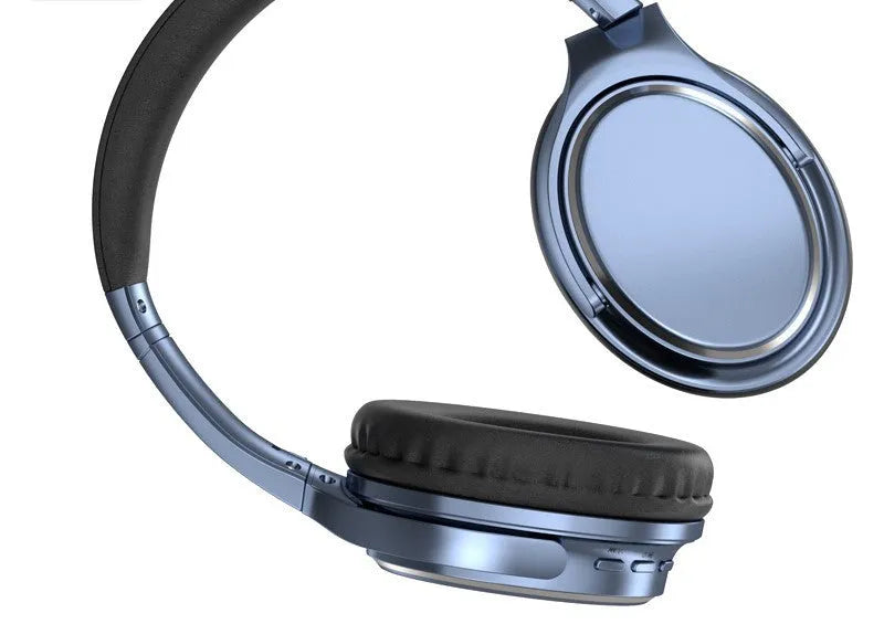 Retro metal VJ901 Bluetooth headset in Black, Blue, Red or Silver Brown with radio and TF card support