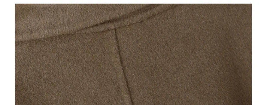 Men's long suit collar wool coat in black or caramel colour with Asian sizing