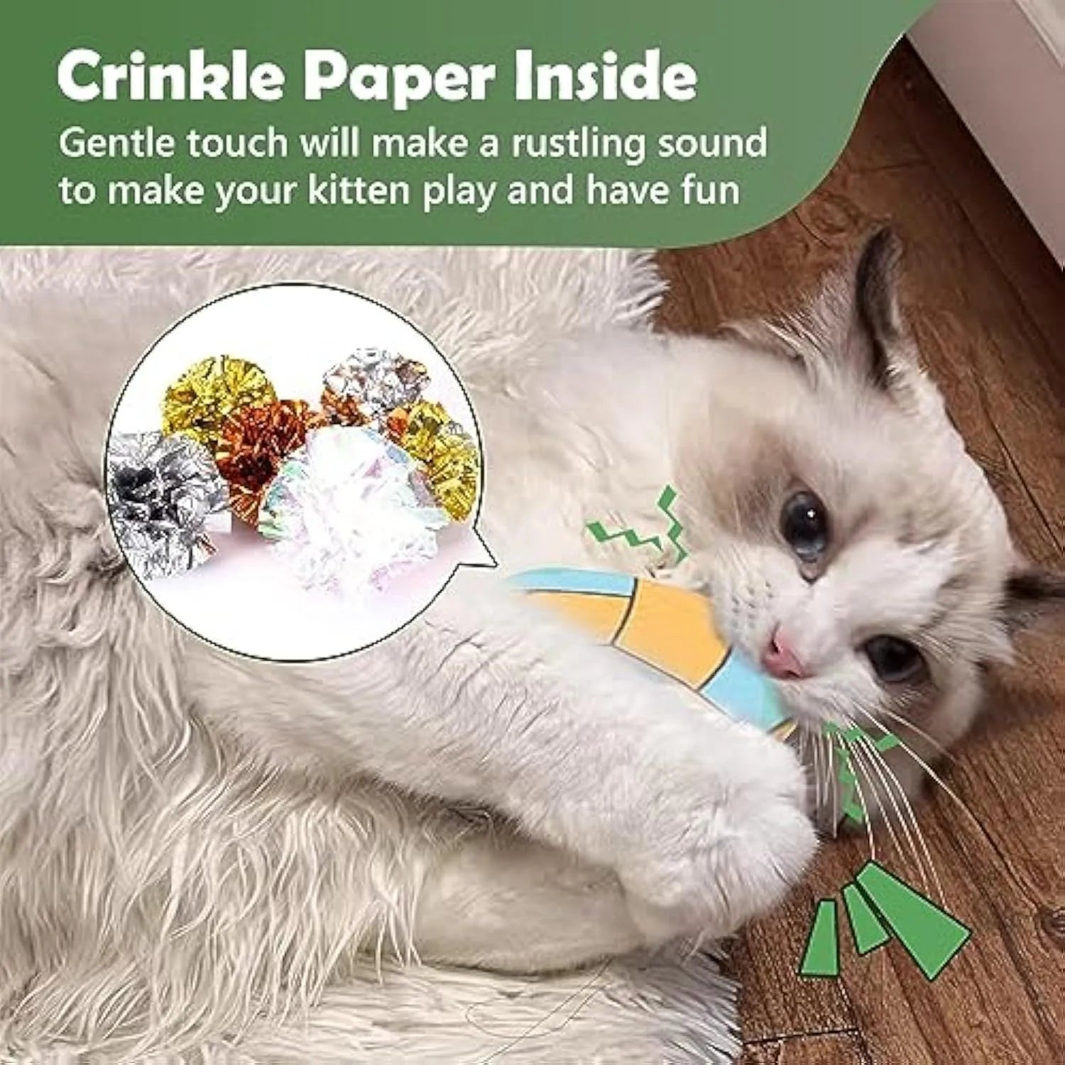 5cm diameter cat toy disc with plush exterior, showing flying disc design for throwing and cat play
