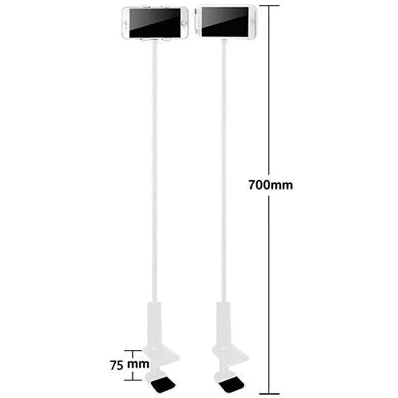 Black Flexible Mount Holder with bendable arm and suction base holding a tablet