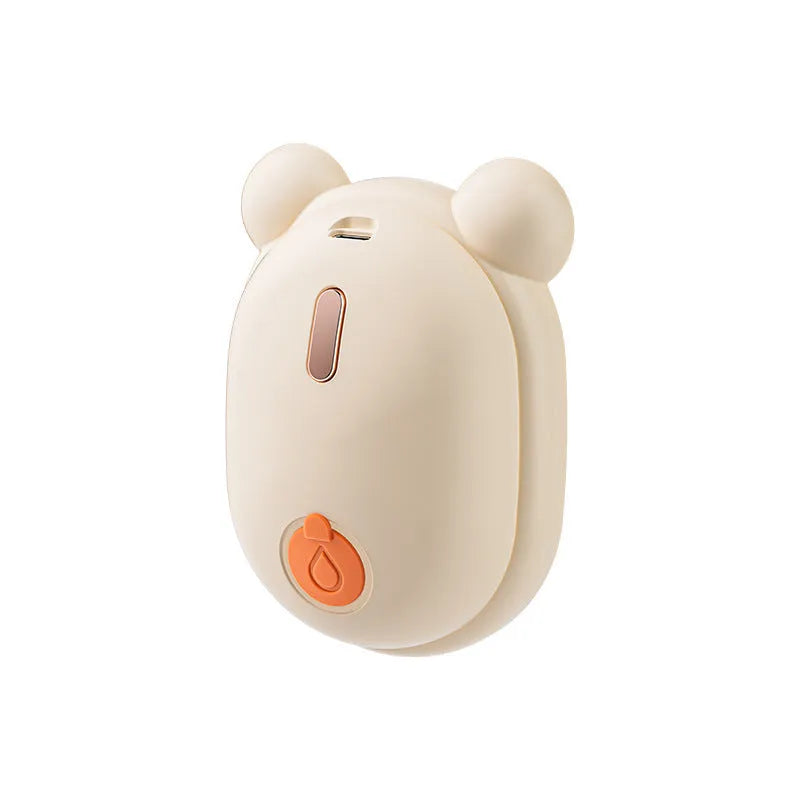 Rechargeable pet grooming brush with steam spray function in pink or yellow colour options