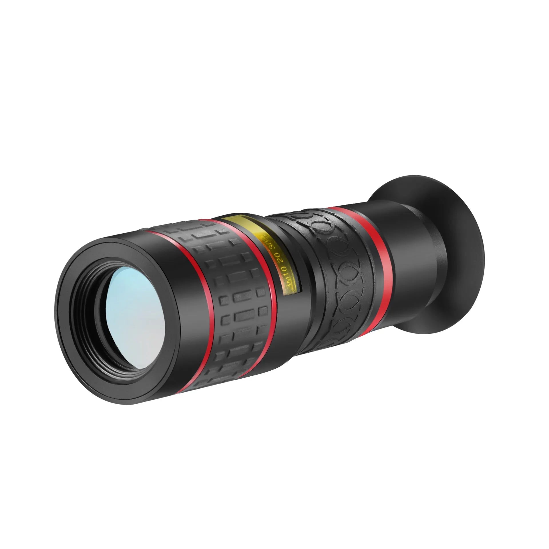 20x mobile phone telescope with universal clip and optical glass lenses for smartphone camera enhancement
