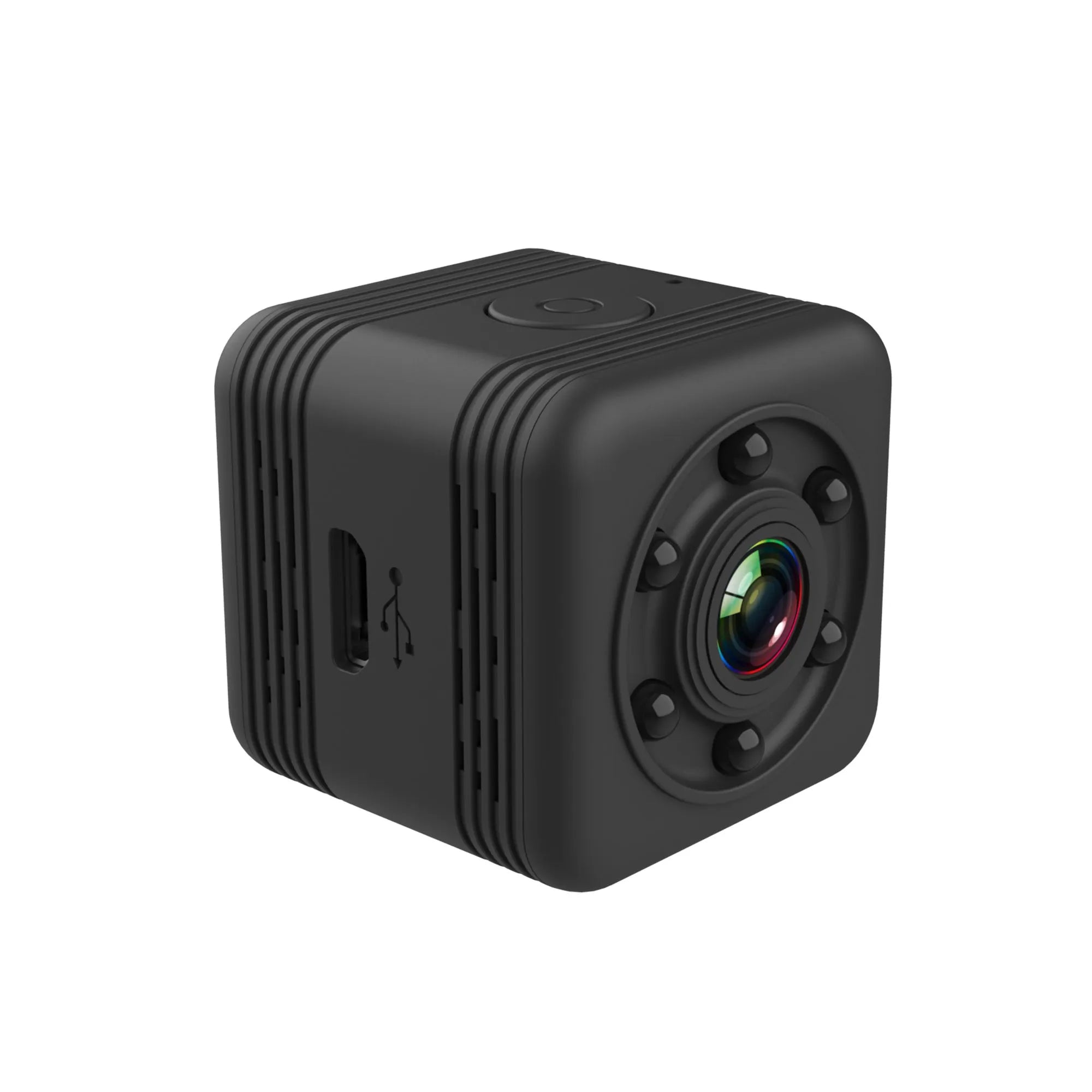 SQ29 waterproof sports camera in black with 240-minute battery and 32GB storage support