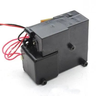 Black 1/10 scale RC tank smoke generator electronic module accessory