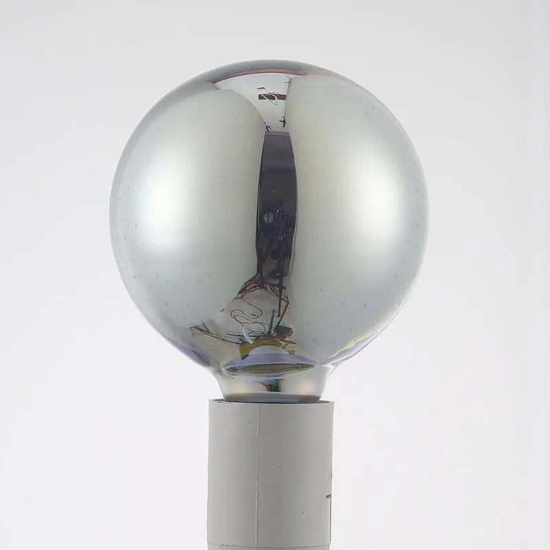 3D decorative LED light bulb projecting a firework pattern with E27 base