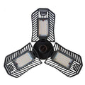 Waterproof industrial foldable garage lamp with die-cast aluminium body and bright LED illumination