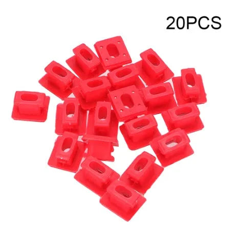 Pack of 10 plastic BMW interior trim panel clips for door walnut trim on 3, 7, X3 Series