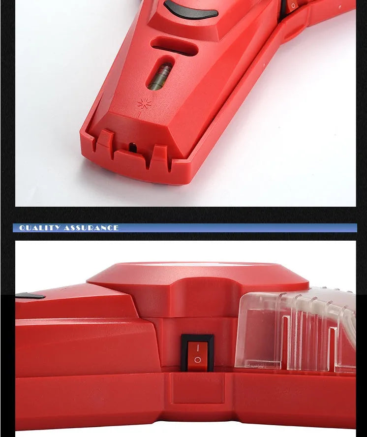 Portable laser level with red infrared beam and punching positioning, weighing 300g