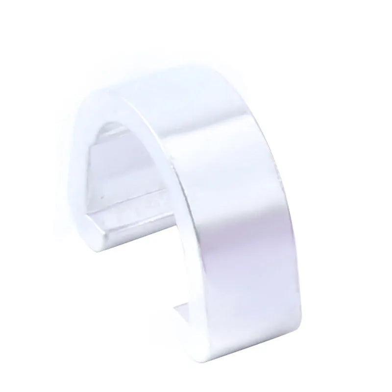 Aluminium alloy C-shaped buckle measuring 10.2x13x5mm in eight colour options