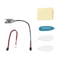 Aviation model LED running light kit with PCB board and multiple colour charger options for RC aircraft.