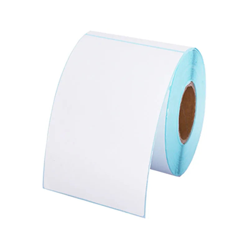 10x15cm thermal paper roll with 500 sheets, white thermal paper for thermal printers