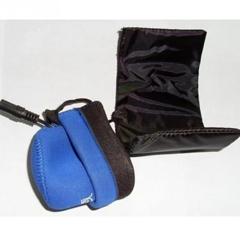 Blue DC 12V car baby bottle warmer with carbon fibre heating, 40°C preservation and cigar lighter cable