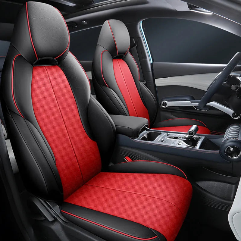 BYD Yuan PLUS car seat cushion cover measuring 70x55x18cm with back half and full pack configurations