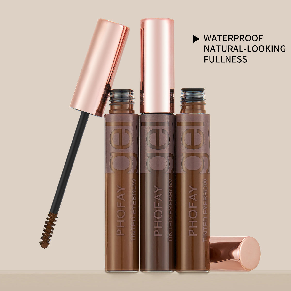 homeenjoy.us PHOFAY Tinted Eyebrow Gel with long-lasting waterproof formula
