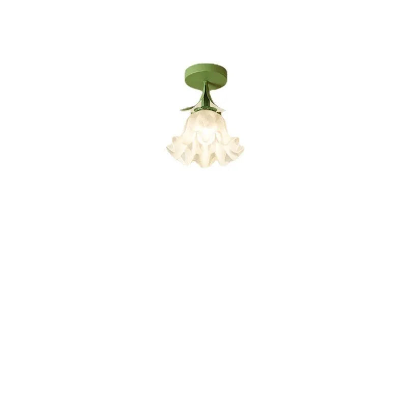 Cream Linglan Flower corridor aisle LED light with modern design and dimming control