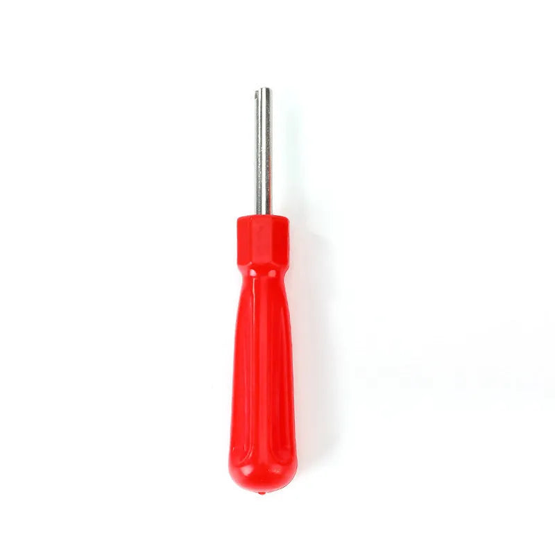 Aluminium alloy single-head valve wrench for hexagonal and square fittings in three colour style options