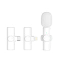2.4G wireless microphone with receiver in black, pink, red, white or yellow colour options